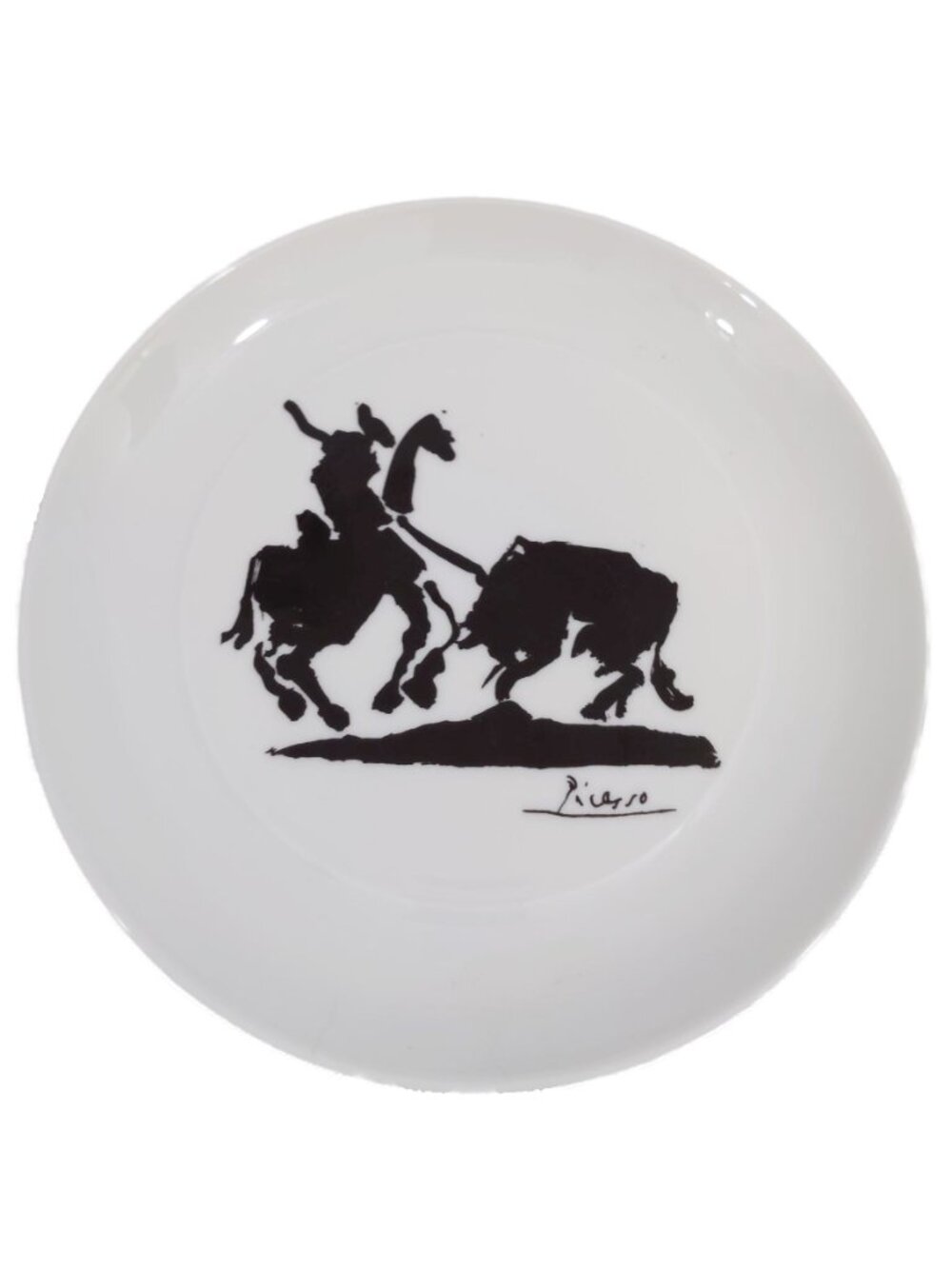 Vintage 1980s Picasso Matador Plate by Block Bidosoa Spain
